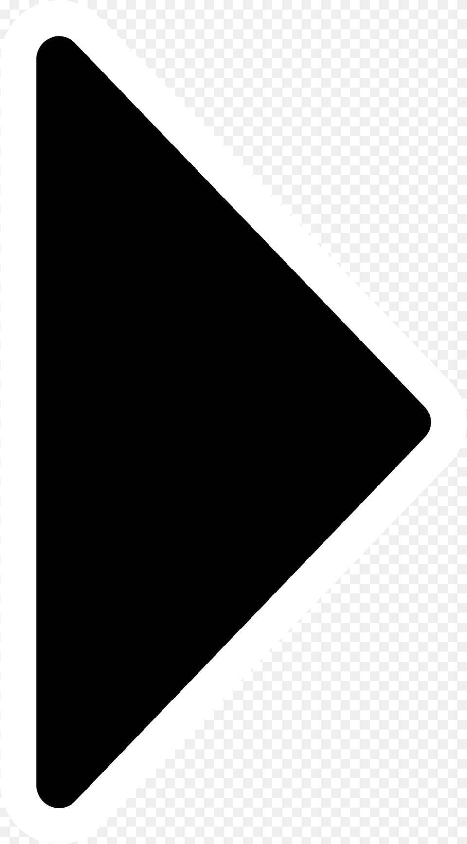 Mono Navigator Next Clip Arts Play Icon, Triangle, Sign, Symbol, White Board Png Image