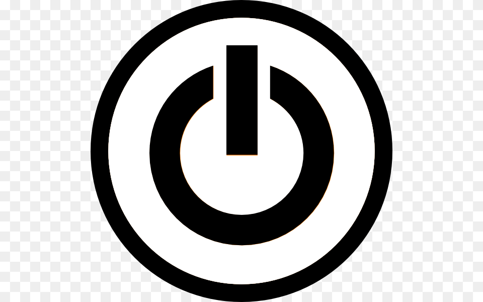 Mono Power Button Clip Art, Number, Symbol, Text, Ammunition Free Png