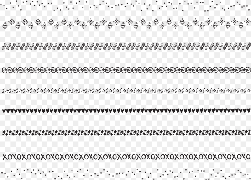 Monochrome, Pattern Free Png Download