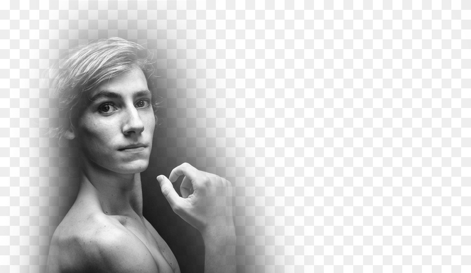 Monochrome, Portrait, Photography, Person, Head Free Png Download