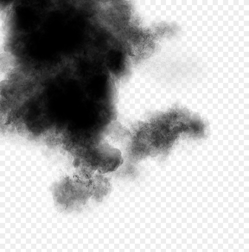 Monochrome, Smoke Png Image