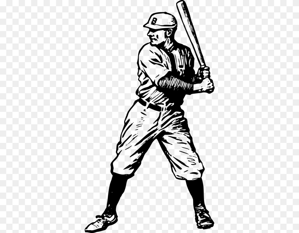 Monochrome Photographysports Uniformshoe Vintage Baseball Clip Art, Gray Free Png Download