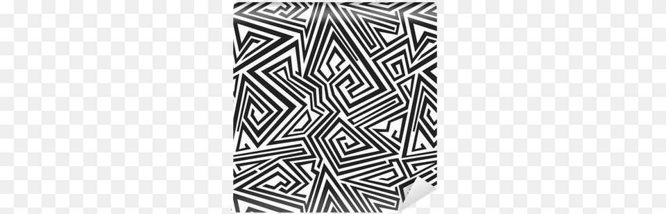 Monochrome Spiral Lines Seamless Pattern Wallpaper Spiral Line Pattern Free Png