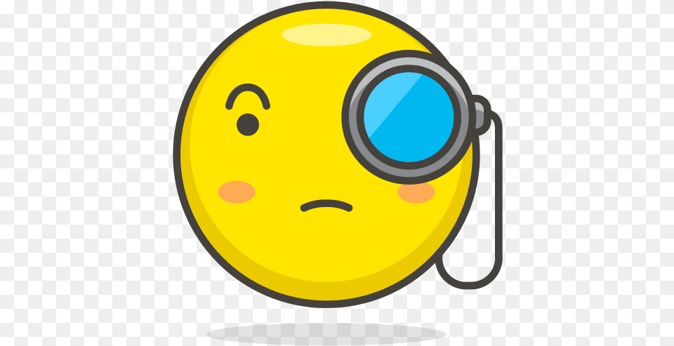 Monocle Free Icon Of 780 Vector Emoji Icon, Sphere, Lighting, Person Png