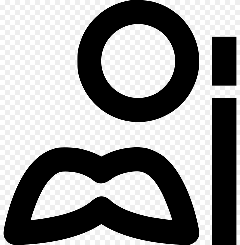 Monocle Moustache Circle, Symbol, Head, Person, Face Free Png