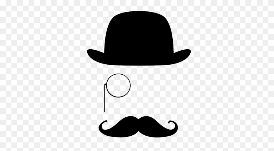 Monocle Top Hat Image, Clothing, Face, Head, Person Png