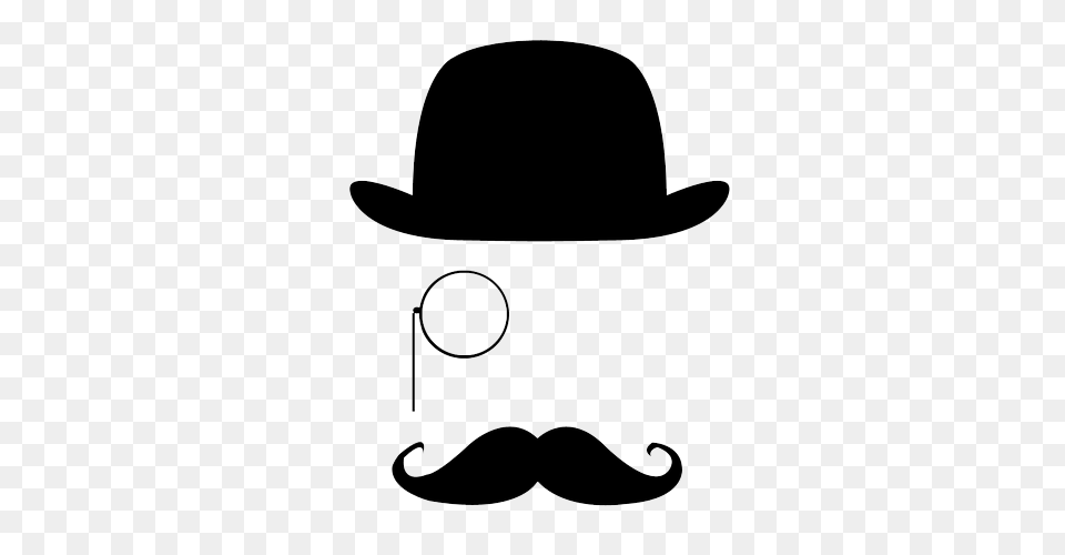 Monocle Top Hat Image Vector Clipart, Clothing, Face, Head, Person Png