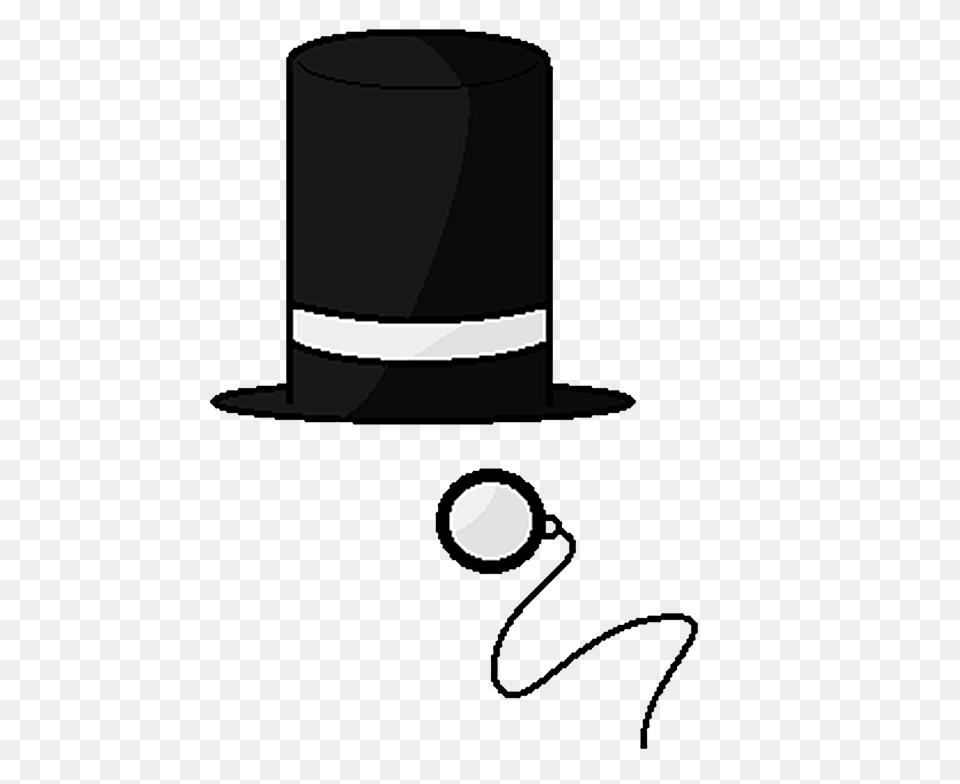 Monocle Top Hat Photo Vector Clipart, Clothing Free Transparent Png