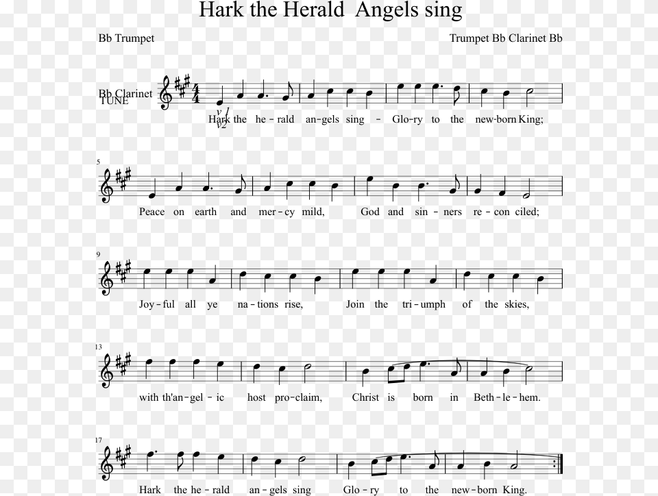 Monody Flute Sheet Music, Gray Free Png Download