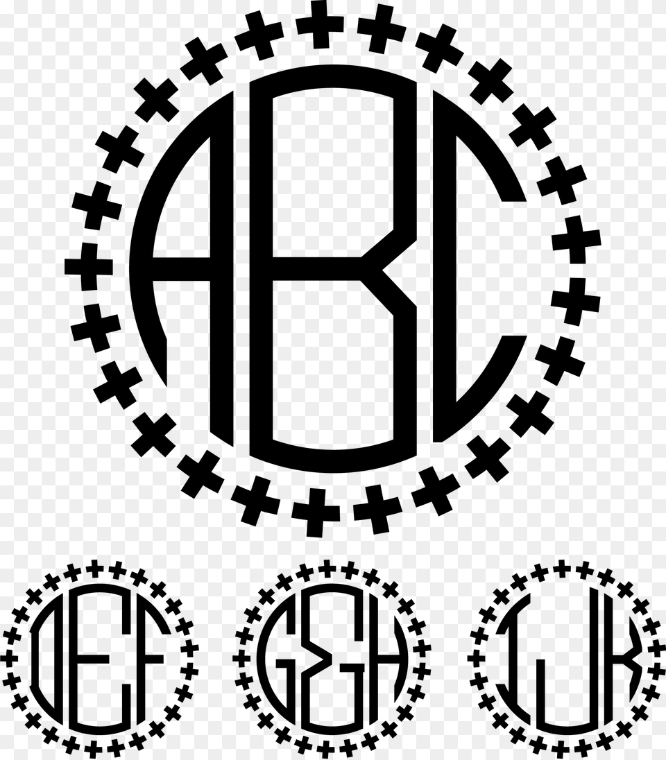 Monogram Basic Plus Font Mono Gram, Stencil, Logo, Symbol, Ammunition Free Transparent Png