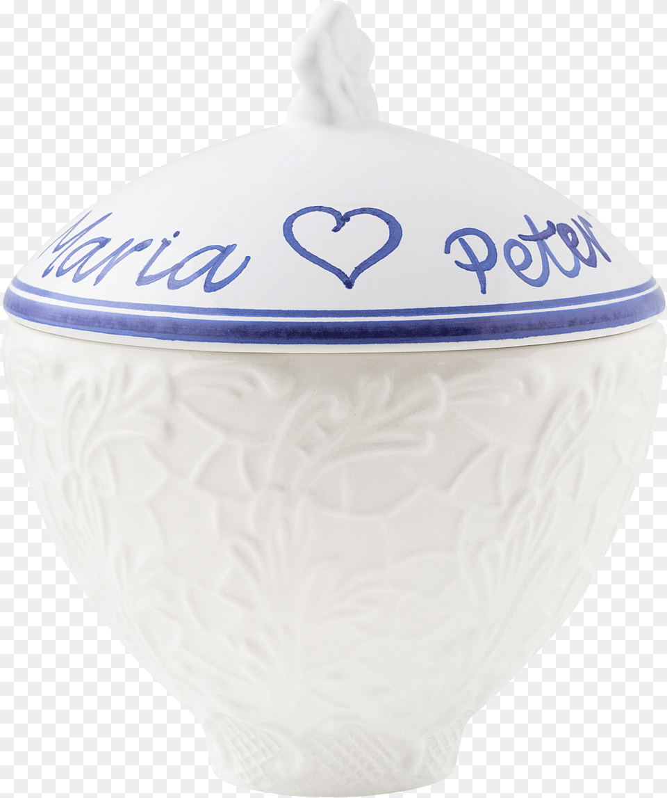 Monogram Bowl With Lid 60 Cl Ceramic Free Transparent Png