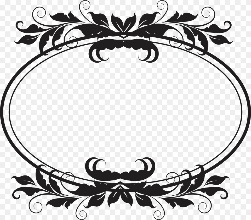 Monogram Wedding, Oval, Art, Floral Design, Graphics Free Png