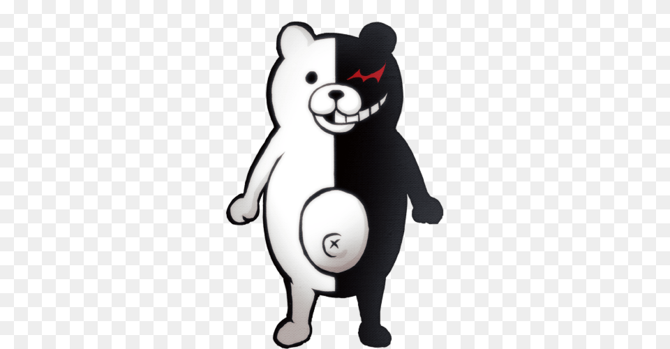 Monokuma, Animal, Bear, Mammal, Wildlife Png