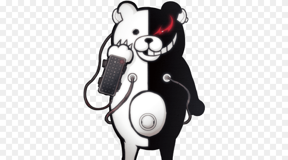 Monokuma Danganronpa, Electronics, Remote Control, Adult, Female Free Png