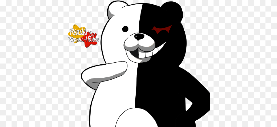 Monokuma Date A Live, Animal, Bear, Mammal, Wildlife Free Png Download