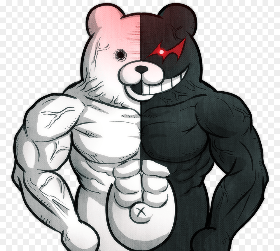 Monokuma Sprites, Book, Comics, Publication, Person Free Png