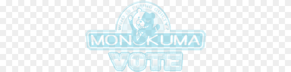 Monokuma Vote Graphic Design, Logo Free Png Download