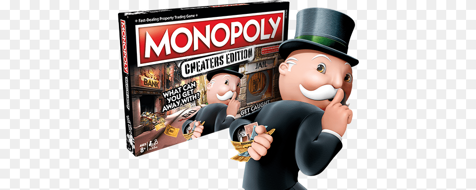 Monopoly Cheaters Edition Monopoly Cheaters Edition, Book, Comics, Publication, Baby Png