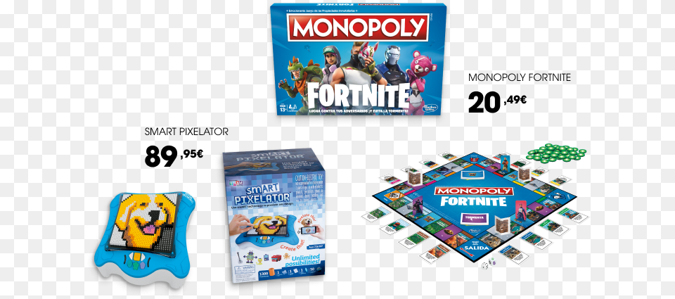Monopoly Fortnite, Person, Game Png