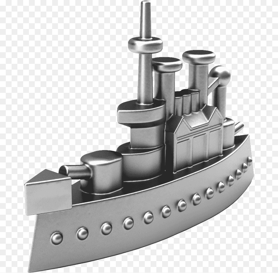 Monopoly Game Pieces, Cruiser, Military, Navy, Ship Png