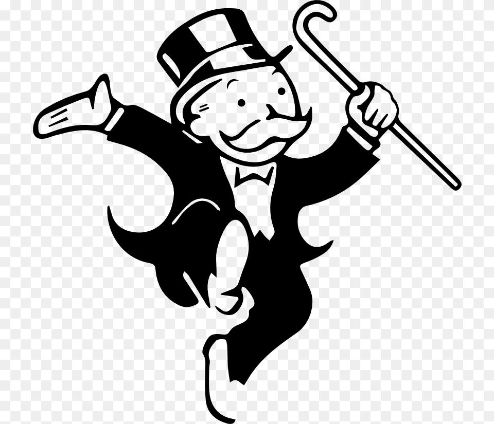 Monopoly Guy, Stencil, Baby, Person, Face Free Png