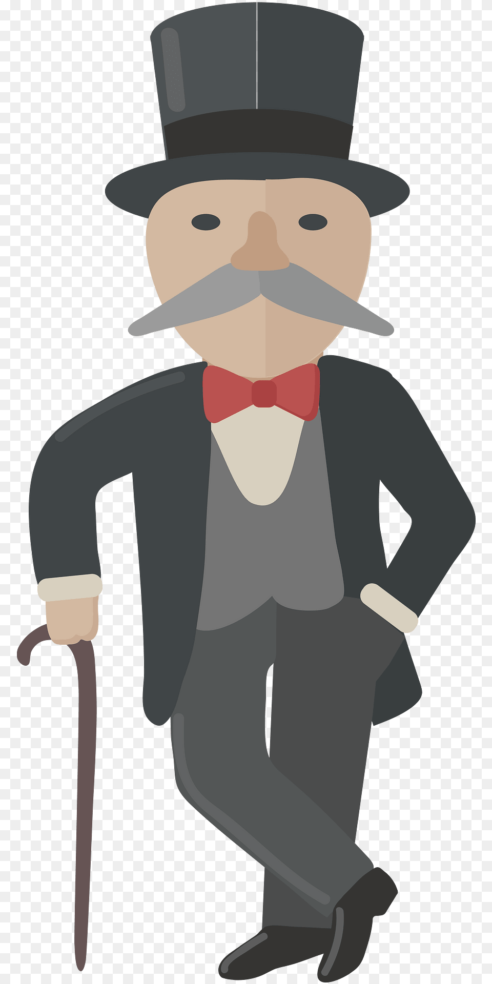 Monopoly Man Clipart, Person, Clothing, Formal Wear, Suit Free Png Download