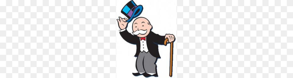 Monopoly Man Icon, Magician, Performer, Person, Baby Png Image