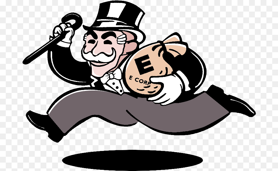 Monopoly Man Money Bag, People, Person, Baby, Face Free Png Download