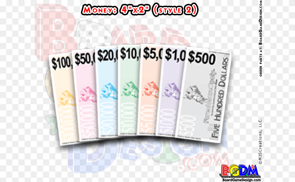 Monopoly Money Replacement Play Money For Games Bowling Pin Pawns, Dynamite, Weapon, Text, Advertisement Free Png Download