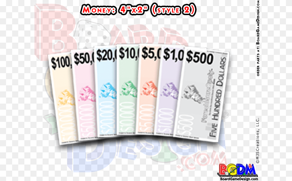 Monopoly Money Replacement Play Money For Games Game, Dynamite, Weapon, Text, Advertisement Free Png