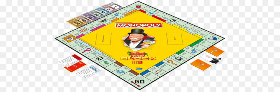 Monopoly The Block Special Edition Board Game Giftbox, Adult, Female, Person, Woman Free Png Download