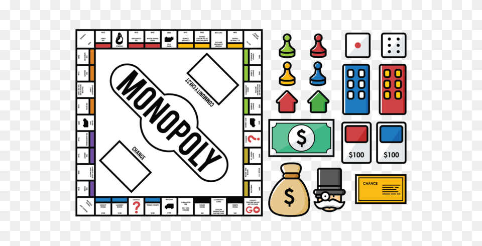 Monopoly Vectors, Scoreboard, Game Free Transparent Png