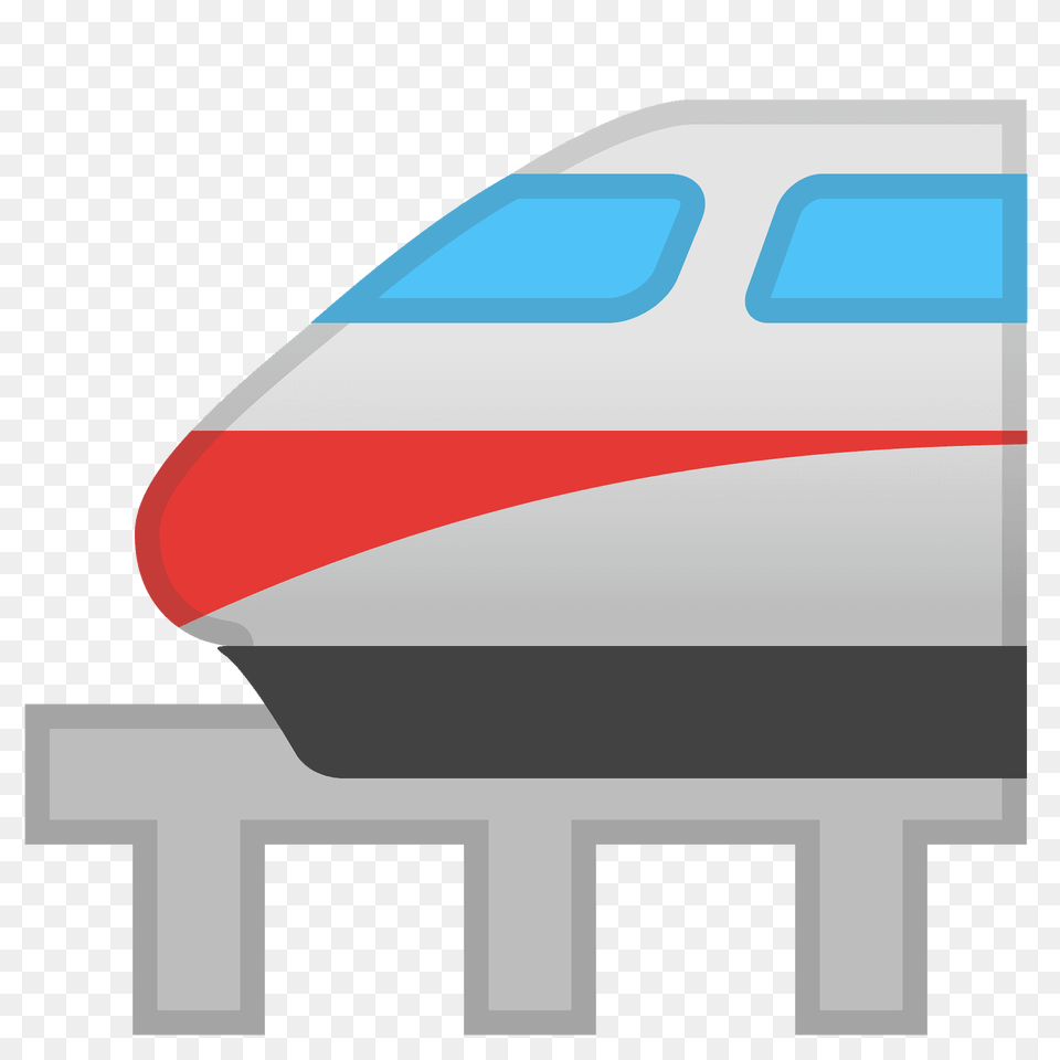 Monorail Emoji Clipart, Railway, Transportation, Train, Vehicle Free Png Download