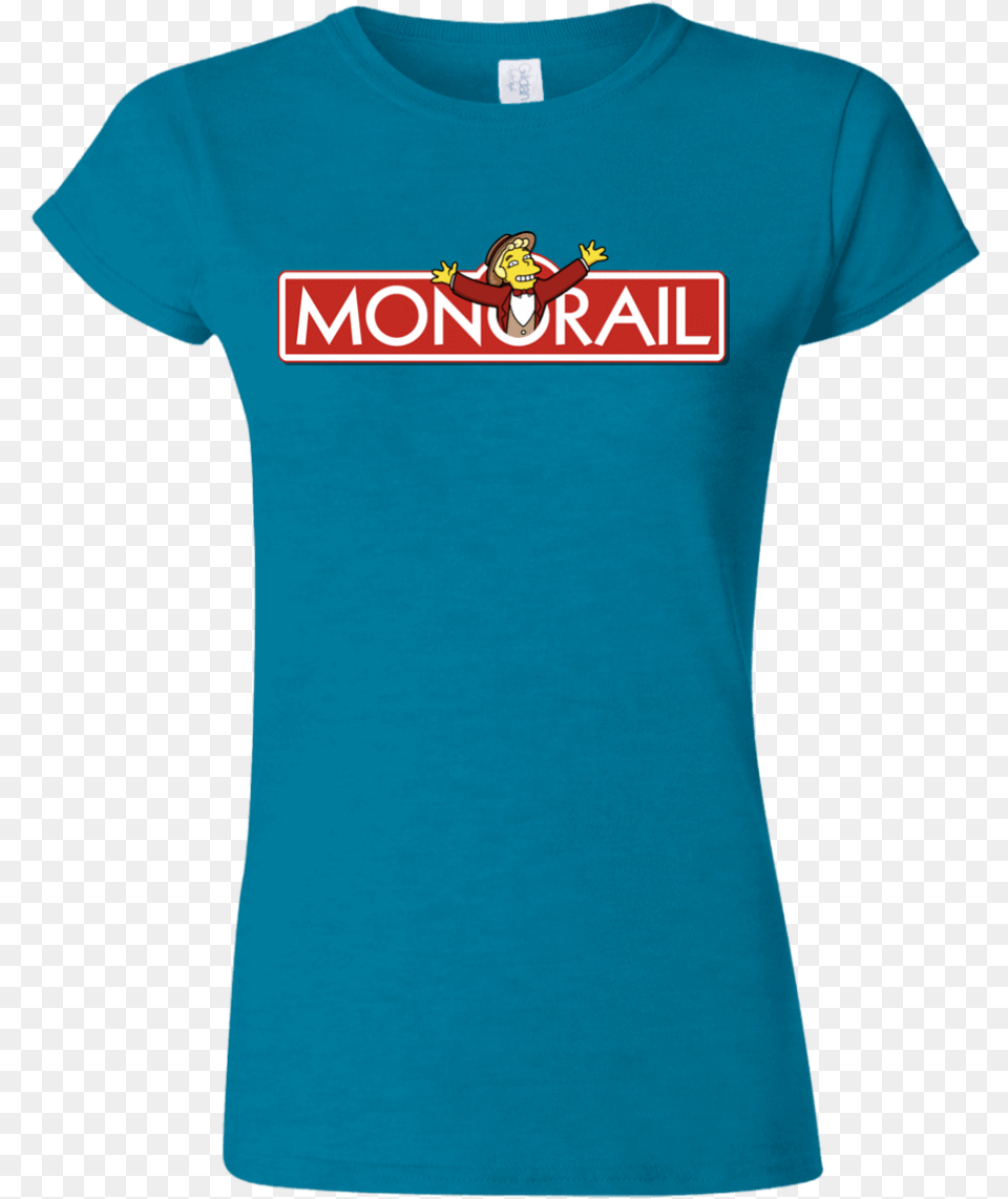 Monorail Junior Slimmer Fit T Shirt Trombone Shirts, Clothing, T-shirt, Person, Face Png Image