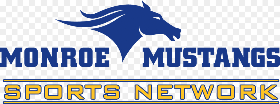 Monroe College Mustangs Monroe Mustangs Logo, Scoreboard, Symbol Png Image