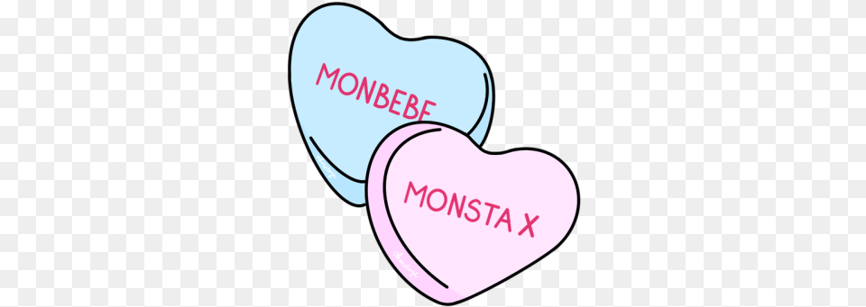 Monsta X Alligator Heart, Cushion, Home Decor, Disk Png