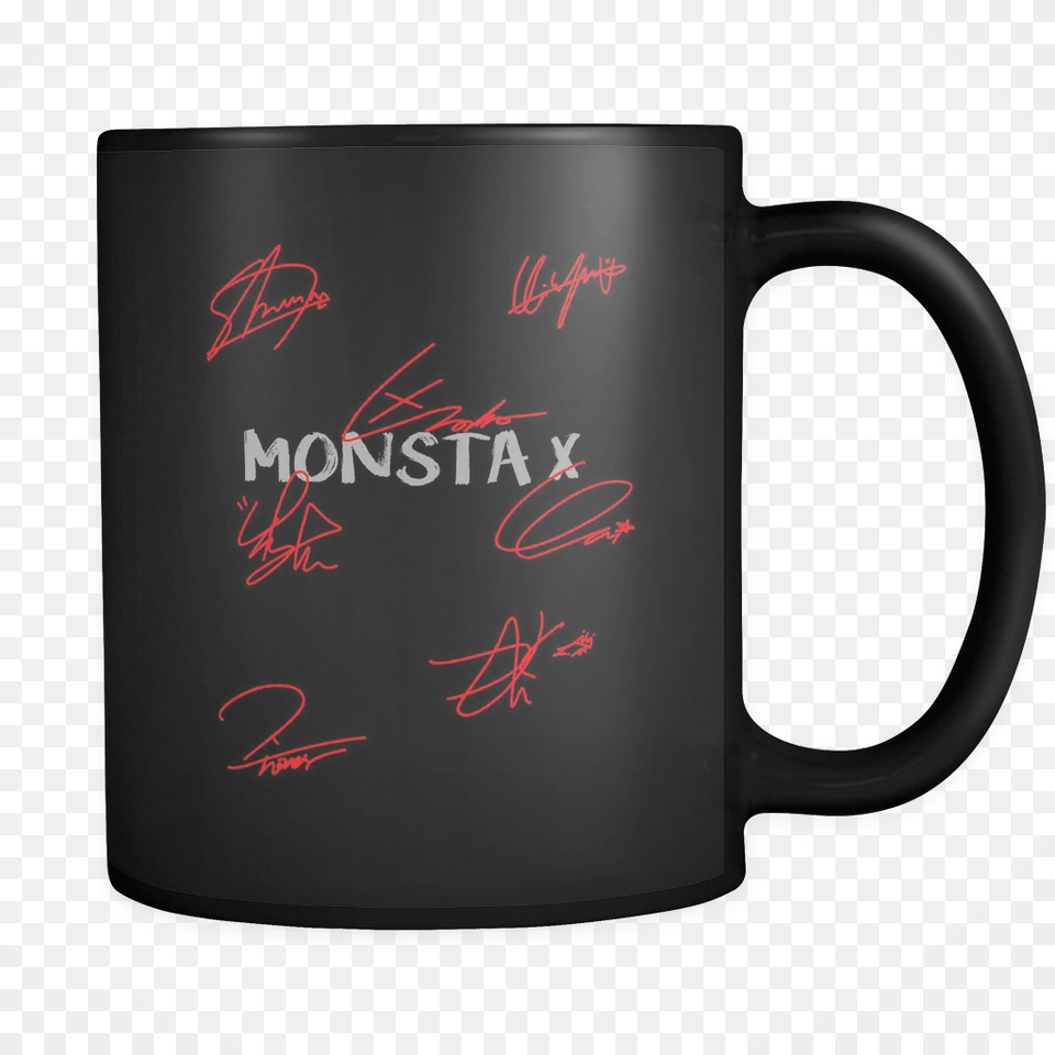 Monsta X Autograph In Kh Monsta X, Cup, Beverage, Coffee, Coffee Cup Free Png