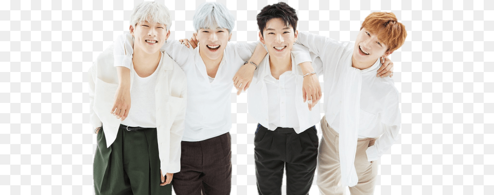 Monsta X Japan Magazine, People, Person, Head, Face Png Image