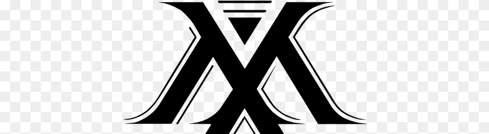 Monsta X Logo, Gray Png Image