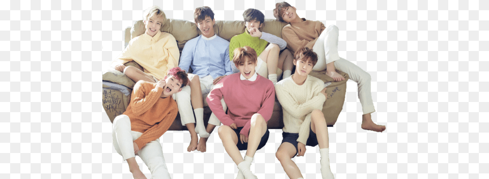 Monsta X Monsta X Season Greeting 2016, Person, Couch, People, Furniture Free Transparent Png
