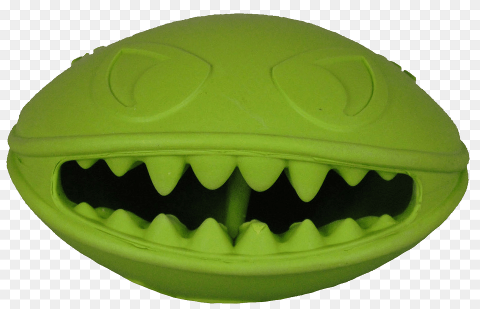 Monster Ball Series Monster Mouth Monster Mouth Dog Toy Green Small, Helmet Free Png