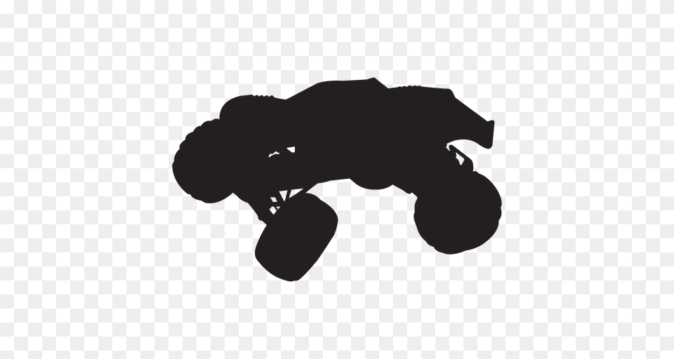 Monster Bigfoot Truck Silhouette, Electronics, Baby, Person Free Png Download