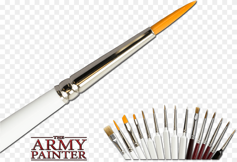 Monster Brush Army Painter Detail Brush, Device, Tool, Blade, Dagger Free Transparent Png