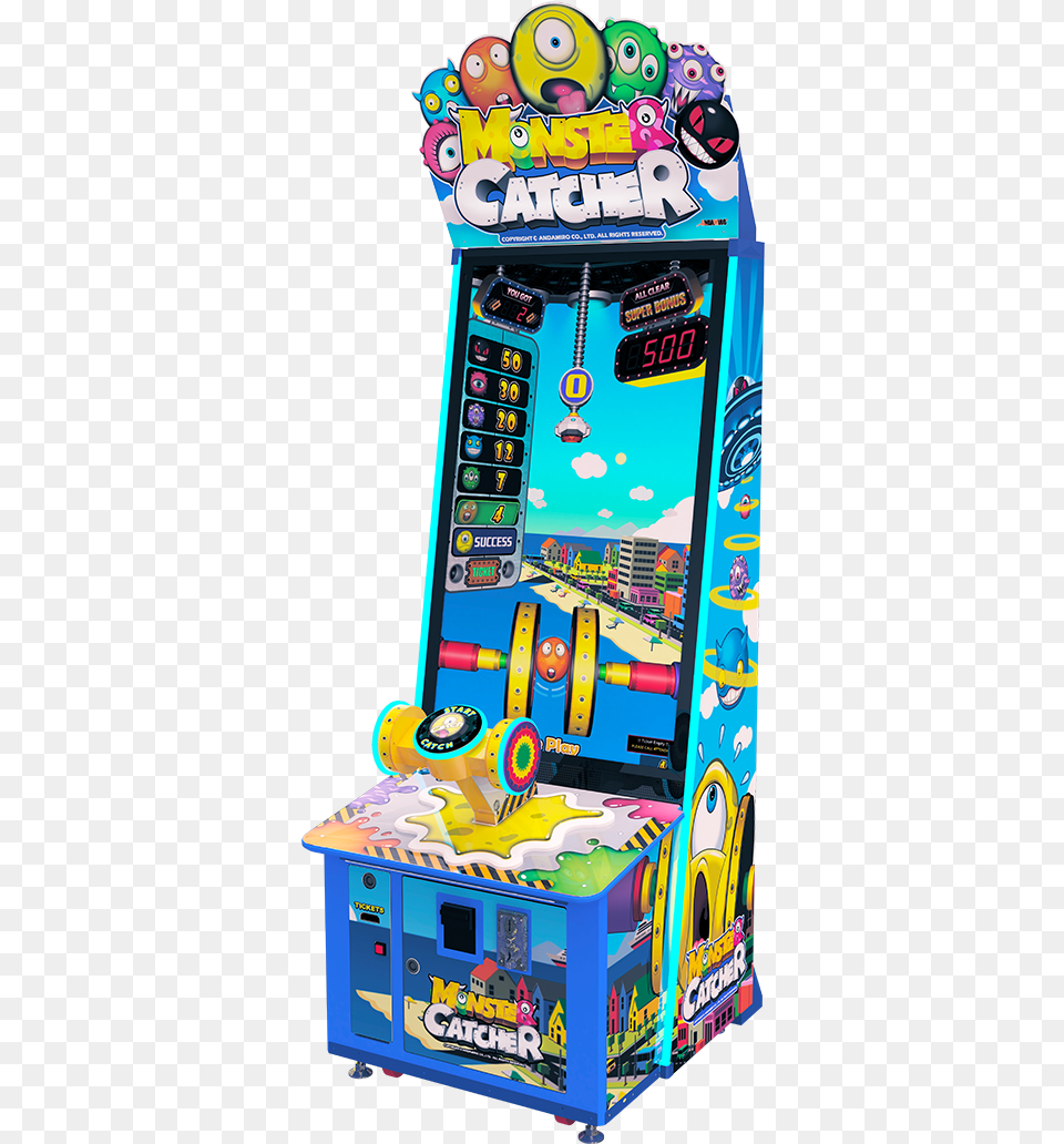 Monster Catcher Arcade Game, Arcade Game Machine Png