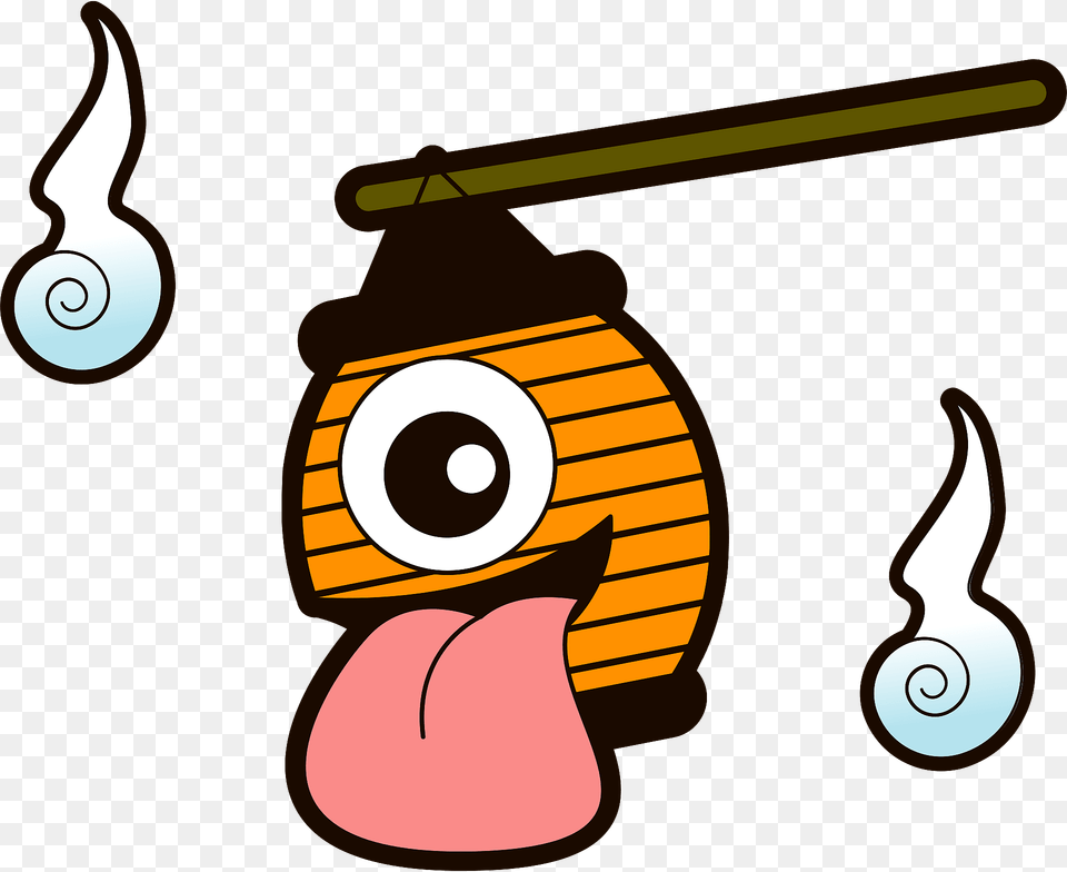 Monster Chochin Obake Japanese Paper Lantern Ghost Clipart, Dynamite, Weapon Free Transparent Png