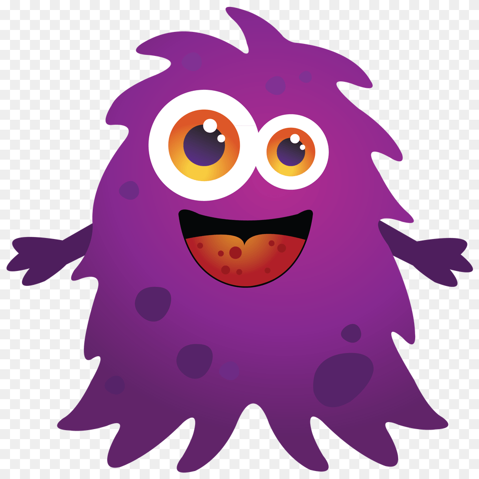 Monster Clipart, Purple, Animal, Fish, Sea Life Free Transparent Png