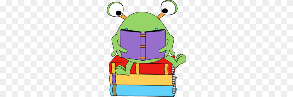 Monster Clipart, Book, Publication, Person, Reading Png Image