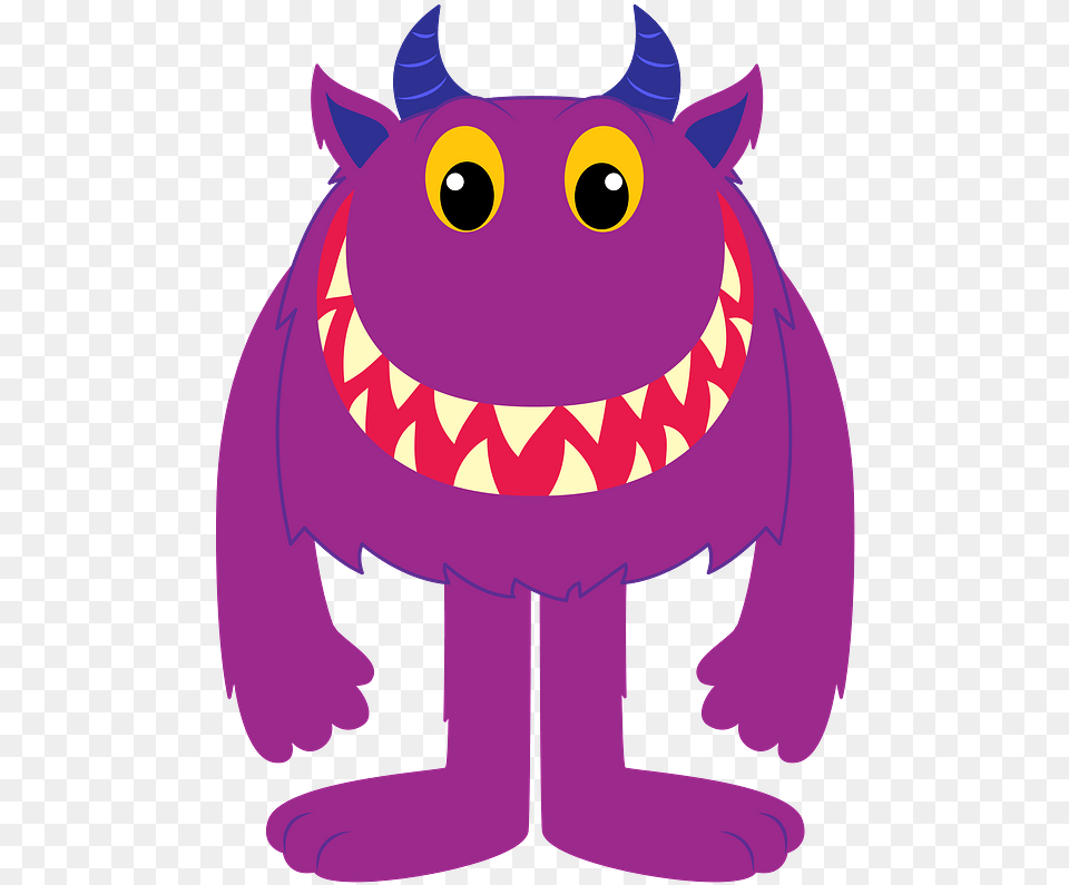 Monster Clipart Dot, Purple, Animal, Canine, Dog Free Png