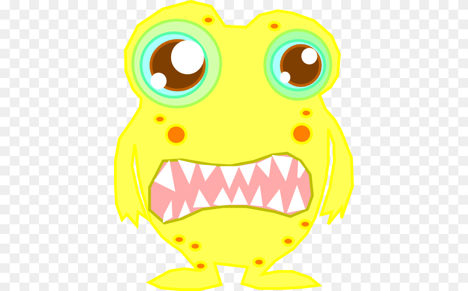 Monster Clipart Yellow Monster, Animal, Fish, Sea Life, Shark Png