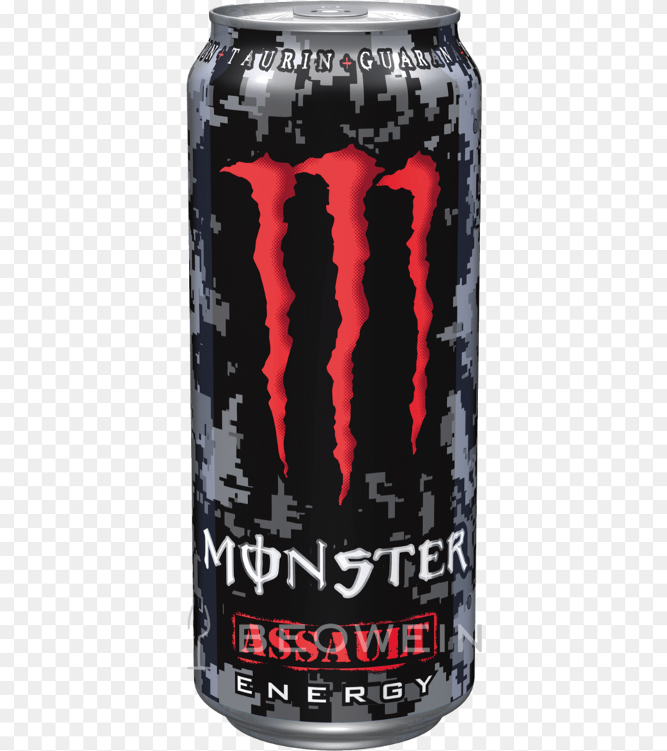 Monster Energy Drink Original, Can, Tin, Alcohol, Beer Free Transparent Png
